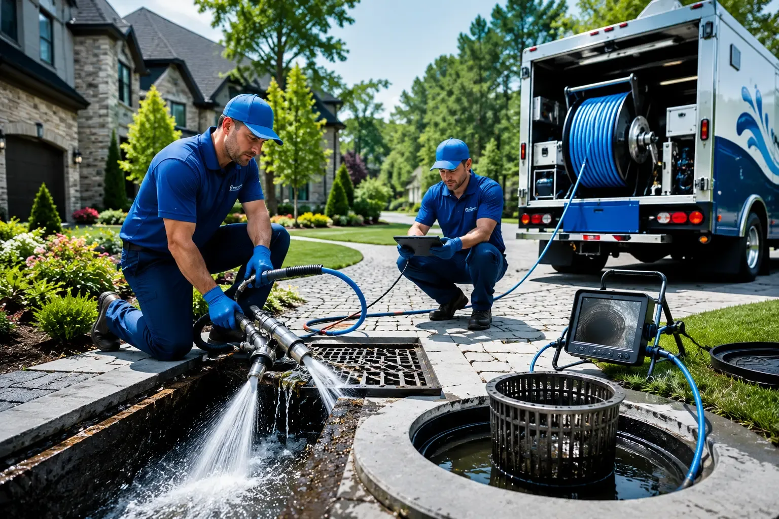 Local outdoor drain cleaning professionals in Glen Flora, WI